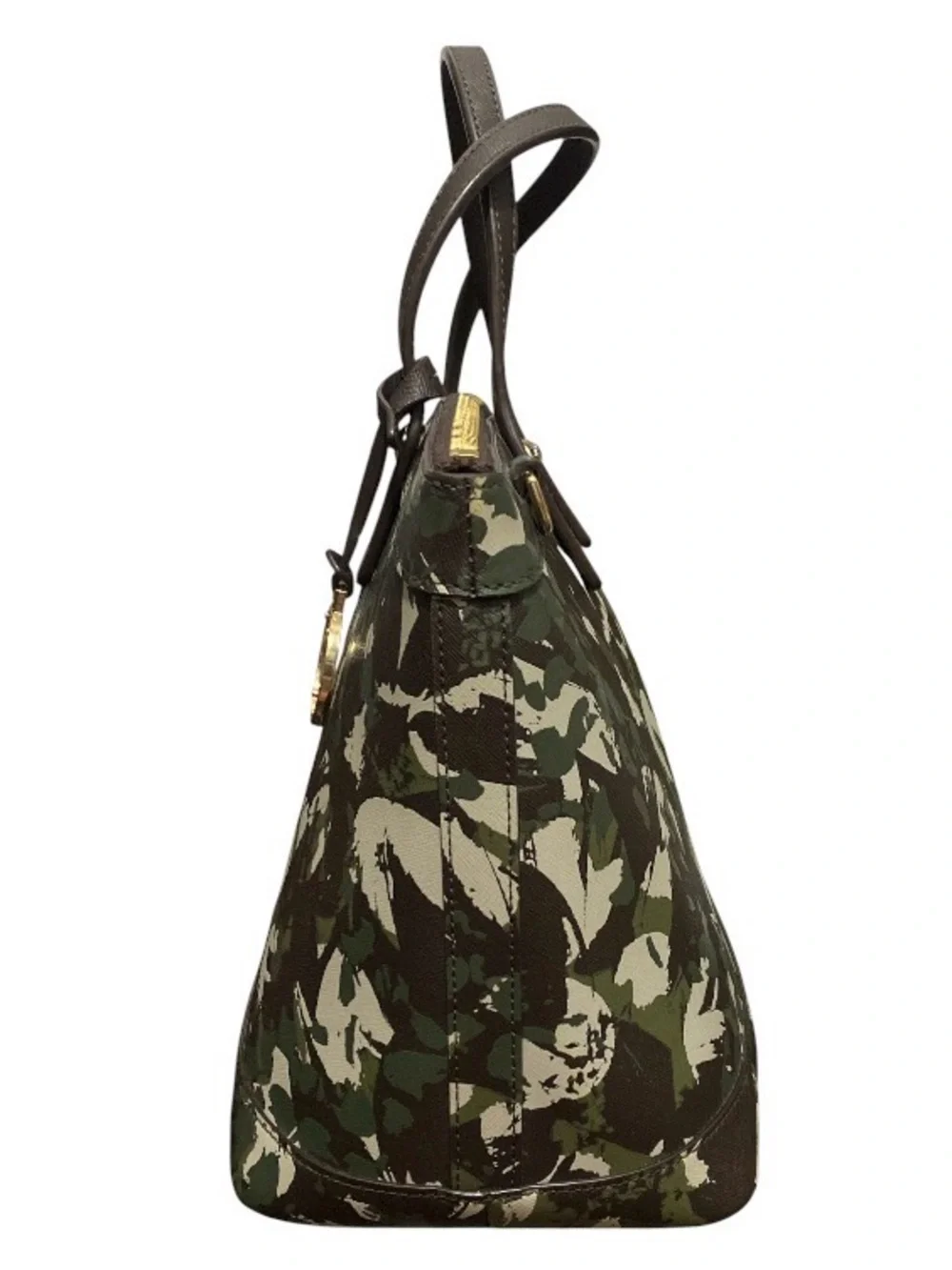 Henri Bendel Custom Patch Camo Satchel - Picture 7 of 14